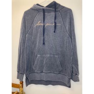 PINK Victoria’s Secret “Vintage” Collection Cursive Logo Hoodie
